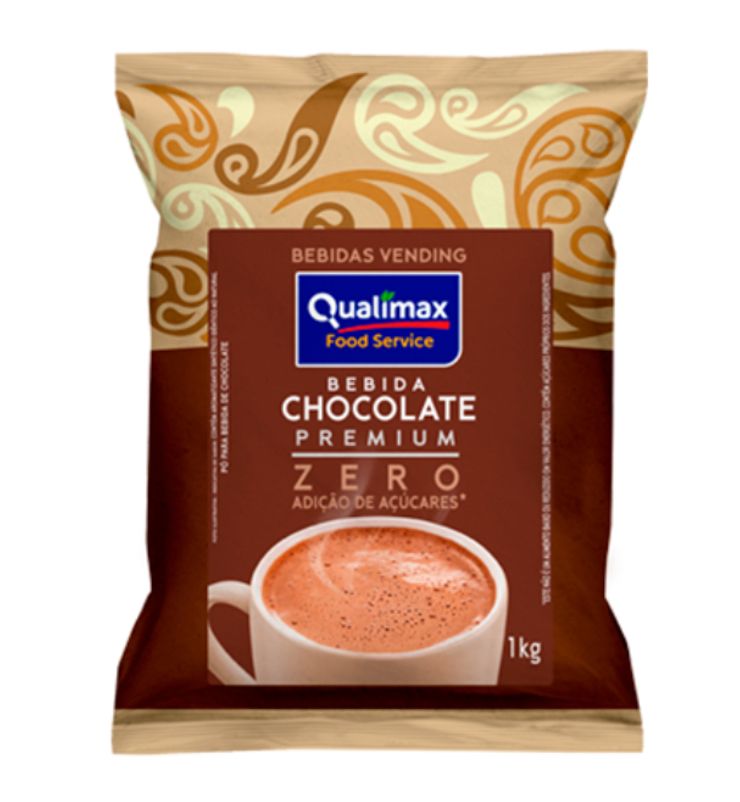 Chocolate Qualimax Premium Zero Açucar 1kg