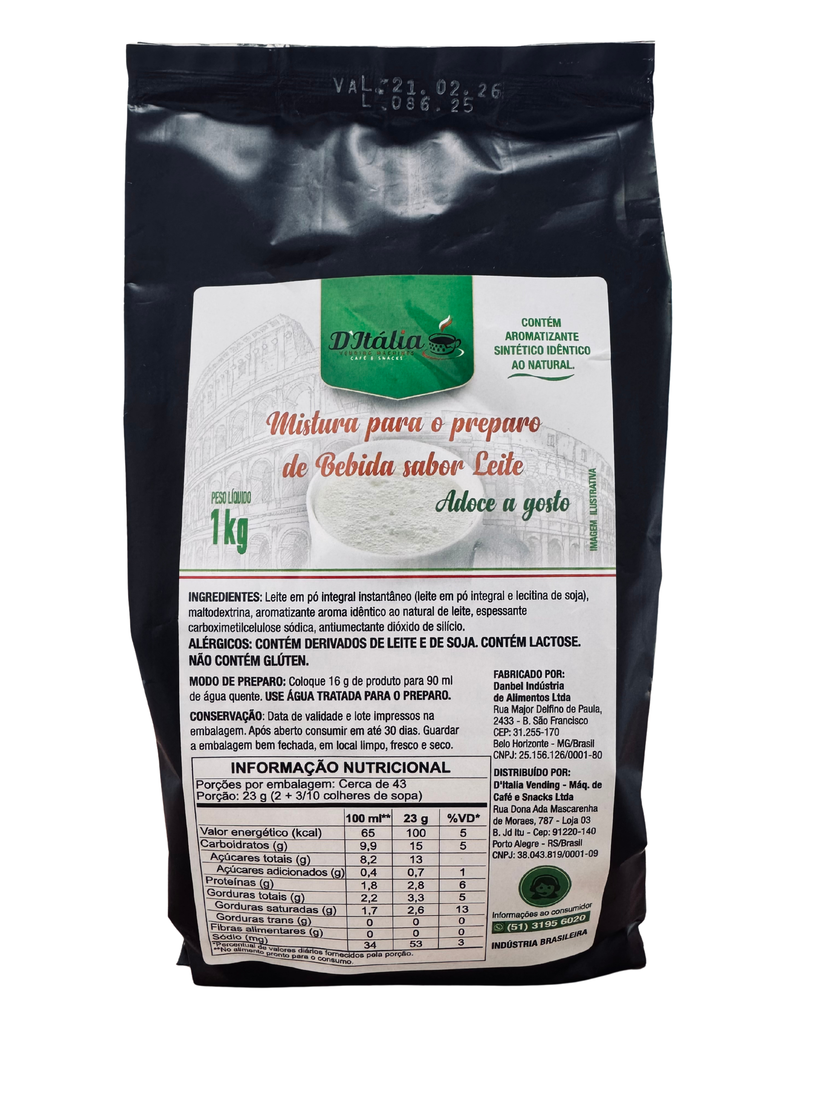 Leite em Pó D`Itália